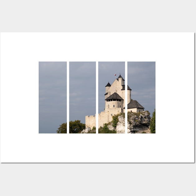 The Royal Castle of Bobolice was built in the early 14th century by king Casimir III the Great. Wall Art by fabbroni-art